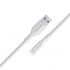 Кабель Promate xCord-Ai200 USB - Lightning (M/M), 2 A, 2 м, White