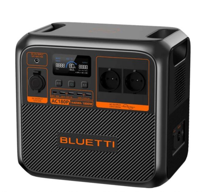 Зарядна станція Bluetti AC180P, 1440Wh, 1800W, LiFePO4