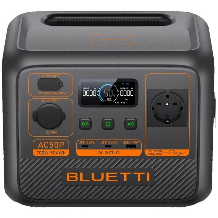 Зарядна станція Bluetti AC50P, 504Wh, 700W, LiFePO4