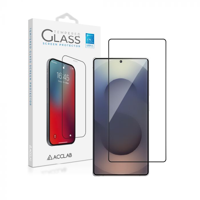 Захисне скло ACCLAB Full Glue для Samsung Galaxy S25 Ultra SM-S938 Black (1283126609794)