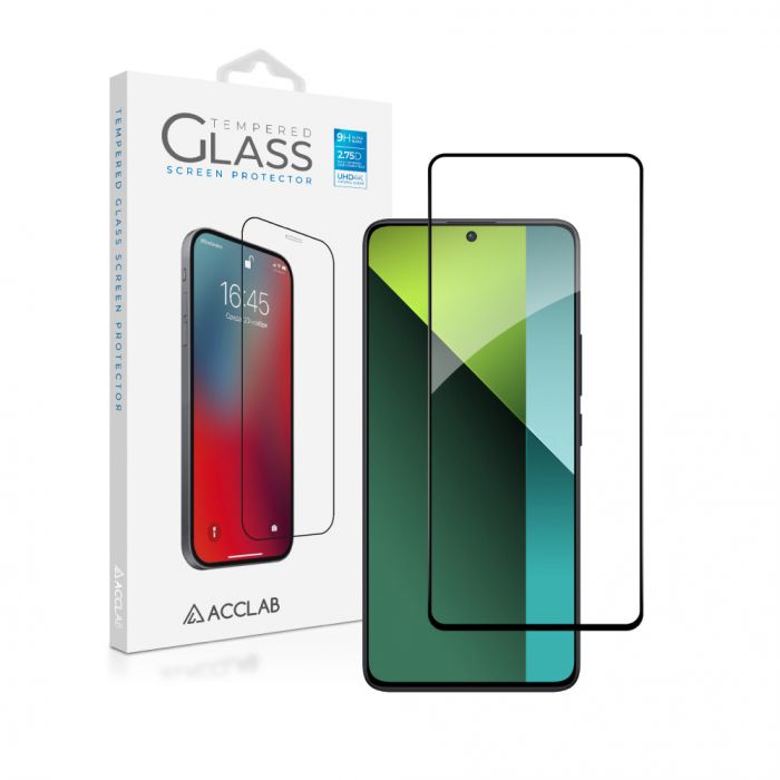 Захисне скло ACCLAB Full Glue для Xiaomi Redmi Note 13 5G Black (1283126583773)