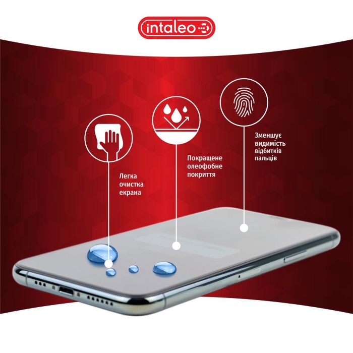 Захисне скло Intaleo Full Glue ESD для Apple iPhone X/XS/11 Pro Black (1283126547577)